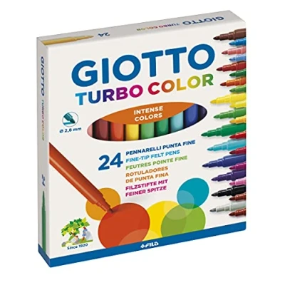 Image de Giotto turbo color 24 PCs 417000 marqueurs