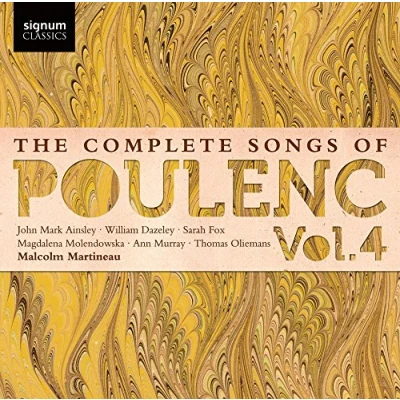 Afbeelding van The Complete Songs Of Poulenc, Vol.4