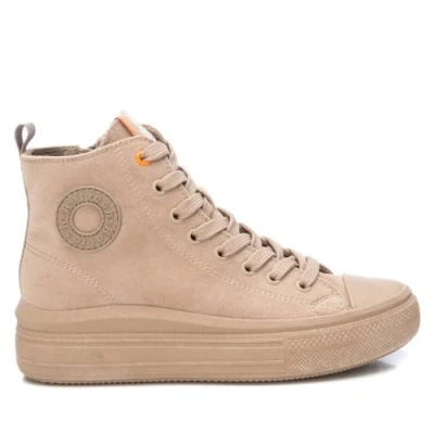Afbeelding van REFRESH Chaussures avec fermeture éclair pour femme, couleur : noir, taille 37, beige, 37 EU