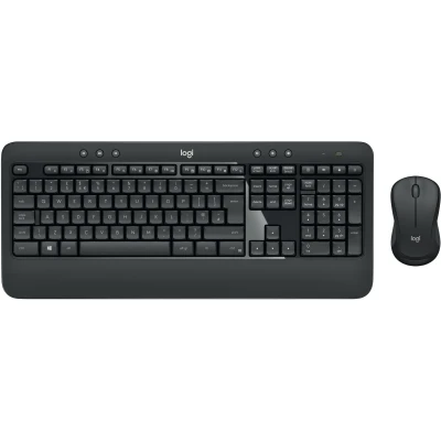 Afbeelding van Logitech Toetsenbord/Muis Set MK540, Draadloos, Unifying, Zwart Geavanceerd, DE, Optisch, 1000 dpi, Retail