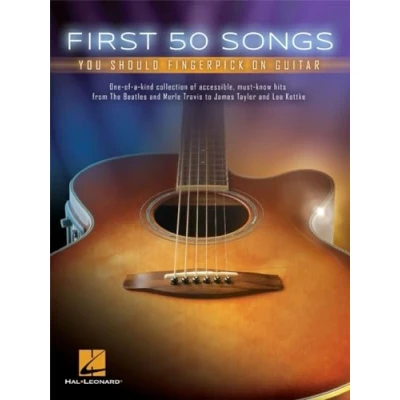 Afbeelding van First 50 Songs You Should Fingerpick on Guitar