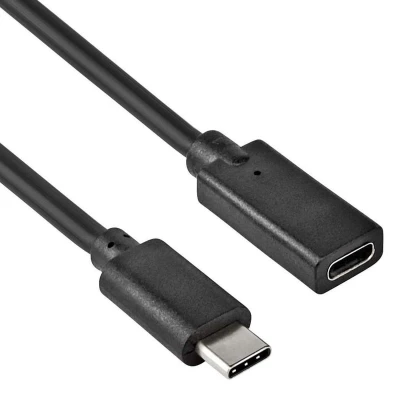 Afbeelding van 1 m USB C verlengkabel