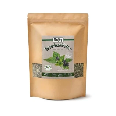 Afbeelding van Biojoy Biologische bosbessenbladeren (250 g), gedroogd en gesneden, voor thee infusie (Rubus fruticosus)
