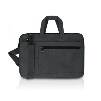 Afbeelding van Laptoptas Nedis (15/16 inch, Schouderriem, 8 opbergvakken, Zwart/Grijs)