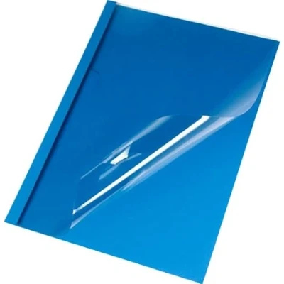 Afbeelding van Pavo Set van 25 standaard thermische bindomslagen, 1,5 mm, blauw