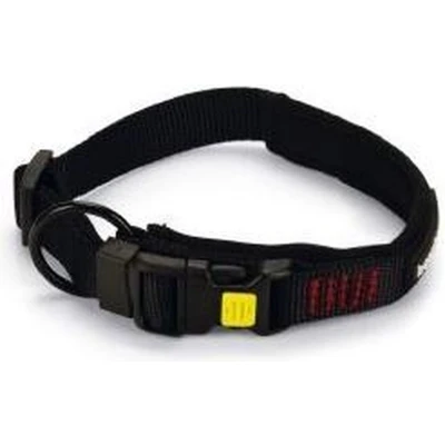 Afbeelding van Beeztees Parinca Hondenhalsband Nylon Zwart 40 45 cm x 20 mm