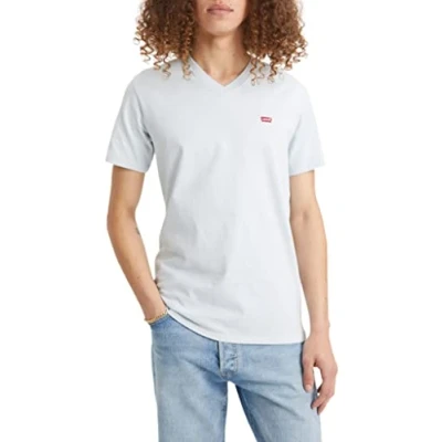 Image de Levi&#039;s Original Housemark V Neck T Shirt Homme