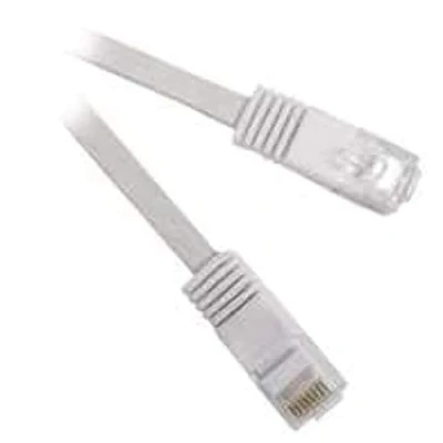 Afbeelding van Microconnect Cat6 UTP UltraFlat Cable 1m Wit netwerkkabel