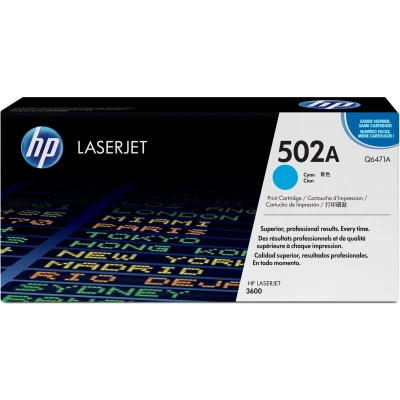Afbeelding van HP 502A (Q6471A) Toner Cyaan