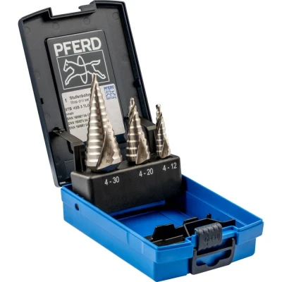 Afbeelding van PFERD 25201046 HSS Getrapteboorset 3 delig 4 12 mm, 20 30 mm 1 stuk(s)