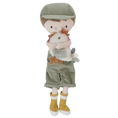 Afbeelding van Little Dutch Knuffelpop Boer Jim 35cm