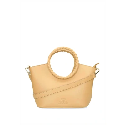 Afbeelding van Fred De La Bretoniere Handbag Adonia Beige Maat ONESIZE