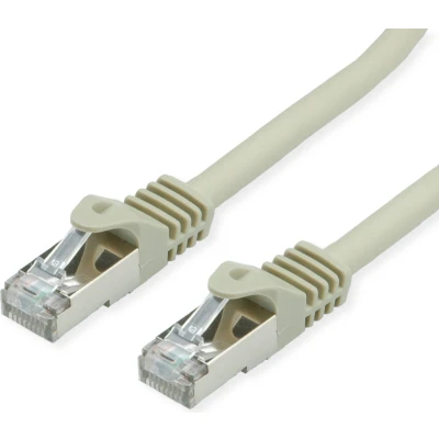 Afbeelding van VALUE S/FTP kabel Cat.7, met RJ 45 connectoren (500 MHz / Klasse EA), grijs, 0,5 m