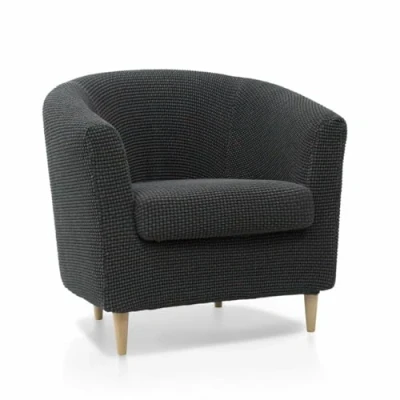 Afbeelding van Hoes voor stoel Sofaskins NIAGARA 1 plaza Donker Grijs