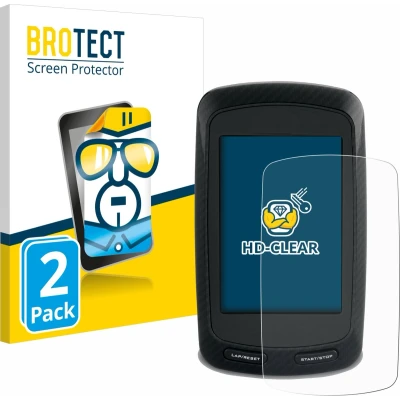 Afbeelding van BROTECT Screenprotector voor Garmin Edge 800 Folie Beschermfolie transparant (2 Stuks)