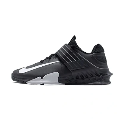 Afbeelding van Nike Performance Savaleos Unisex Trainingsschoen, Maat: 47, Black/white/grey fog/laser orange Kunststof/ textiel