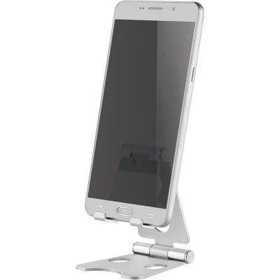 Afbeelding van Telefoonstandaard Neomounts DS10 150SL1 opvouwbaar Zilver