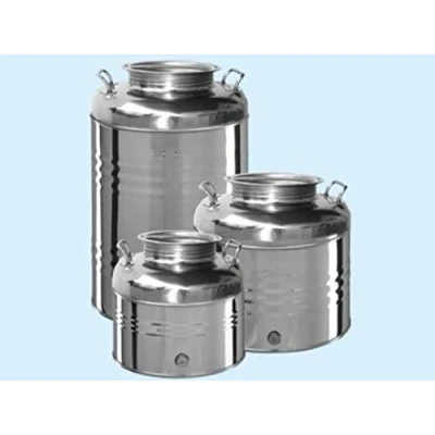 Afbeelding van BIN BARIL CONTAINER INOX voor olie van LT &quot;OLIVARI&quot;. 15.