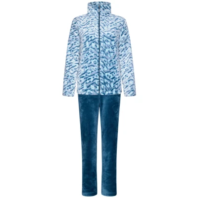 Afbeelding van Rebelle huispak blauwe panter Blauw Maat 38