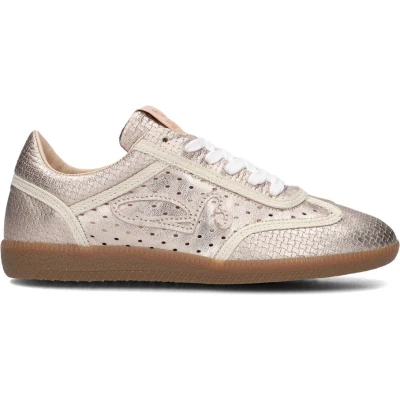 Afbeelding van Fred De La Bretoniere Pearl Raffi Sneakers Leer Dames Rosegoud Maat 38