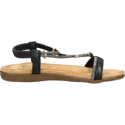 Afbeelding van Sub55 Comfortabel Sandalen Plat Zwart Maat 42