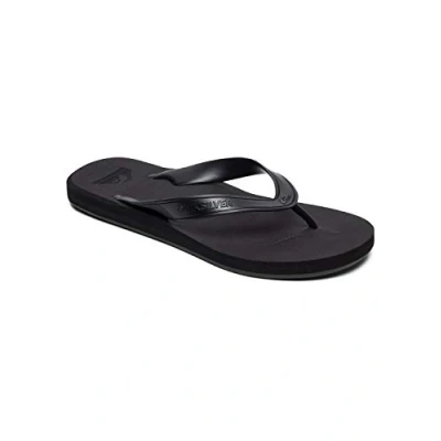 Afbeelding van Quiksilver Teensandalen, Heren, Maat: 43, Black/black/brown Kunststof