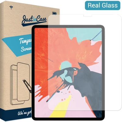 Afbeelding van Just in Case Tempered Glass Screenprotector Apple iPad Pro 12.9 2018/2020/2021