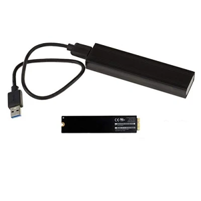 Afbeelding van KALEA INFORMATIQUE Behuizing voor SSD Mac Air 2010 2011 naar USB3 (USB 3.0 5G) in 6 + 12 pinnen (MC505 MC506 MC965 MC968)