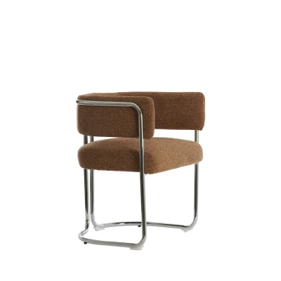 Afbeelding van Light &amp; Living Eetkamerstoel ADANTE 56x52x72cm Bruin