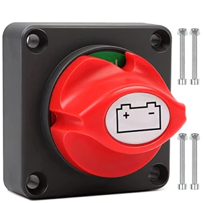 Afbeelding van accuschakelaar, 12 V 48 V, 300 A, hoofdschakelaar, voor boot, motorfiets, jacht, auto, marine, caravan