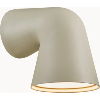 Afbeelding van Nordlux Front single wandlamp IP44 GU10 zand kleur