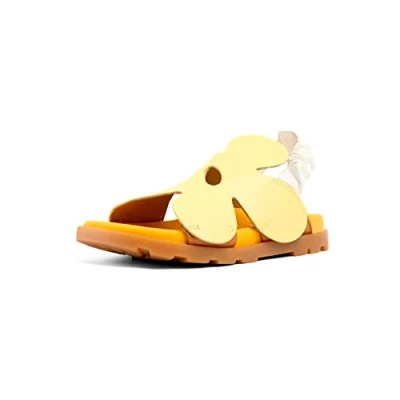 Afbeelding van Camper Brutus KIDS Sandalen voor kinderen, Maat: 32, Pastel yellow Leer en textiel