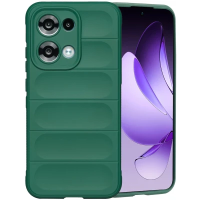 Afbeelding van imoshion EasyGrip Backcover voor de Oppo Reno 13 Donkergroen