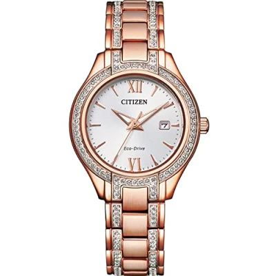 Afbeelding van Citizen FE1233 52A Horloge Staal Rosékleurig Ø 30 mm