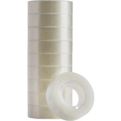 Afbeelding van Plakband Quantore 15mmx33m transparant Omdoos a 10 stuk stuks