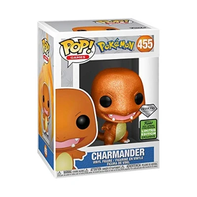 Afbeelding van Funko Pop! Games: Pokemon Charmander (Diamond) (ECCC Shared Exclusive) #455 [7.5/10]