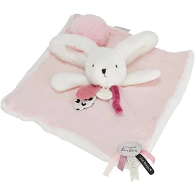 Image de Doudou pompon et Compagnie Happy blush Rose