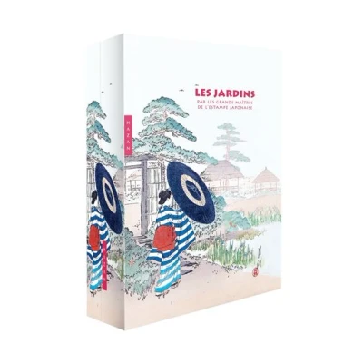 Image de les jardins par grands maîtres de l&#039;estampe japonaise (coffret)