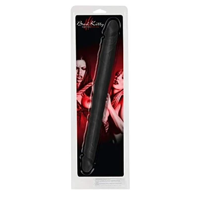 Afbeelding van Zwarte Dubbele Dildo Flexibel