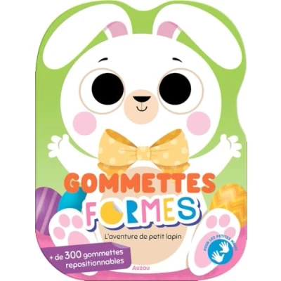 Afbeelding van GOMMETTES FORMES L&#039;AVENTURE DE PETIT LAPIN