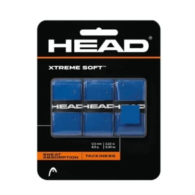 Afbeelding van Head Xtreme Soft 3 Pack Tennis Padel Overgrip blauw