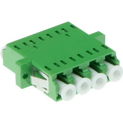 Afbeelding van ACT EA1021 Glasvezel LC/APC Quad Adapter Singlemode OS2