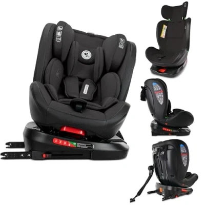 Afbeelding van Lorelli Nebula Black 40 150 cm 360 i Size Autostoel 1007180 2401