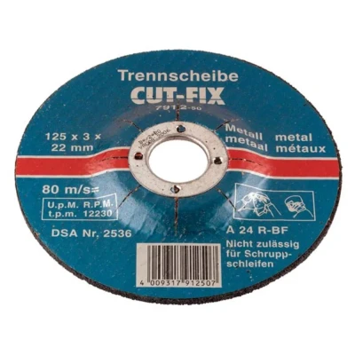 Afbeelding van KWB Doorslijpschijf 115 x 3,0 22,23 mm CUT FIX STAAL