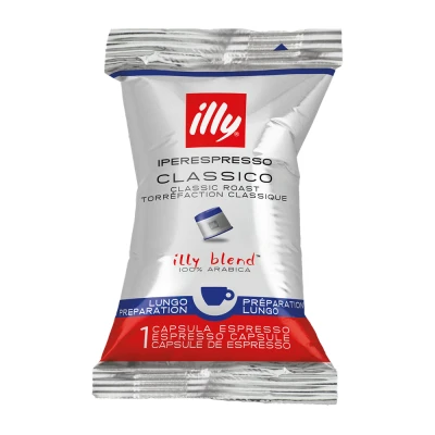 Image de 2,01 de remise illy Iperespresso Classico Lungo Home Flowpack 100 pieces 1 pièce 620 g