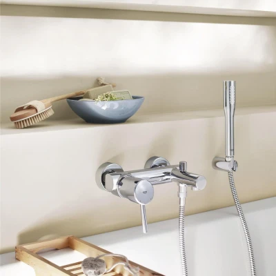Afbeelding van Grohe Concetto badmengkraan chroom 32212001