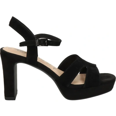 Afbeelding van Tamaris Sandalen zwart Leer Dames Maat 38