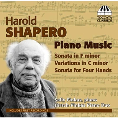 Afbeelding van Sally Pinkas &amp; Hirsch Harold Shapero; Piano Music (CD)