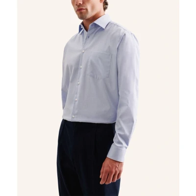 Afbeelding van Seidensticker Business Regular Zakelijk overhemd, Heren, Maat: 47, Light blue