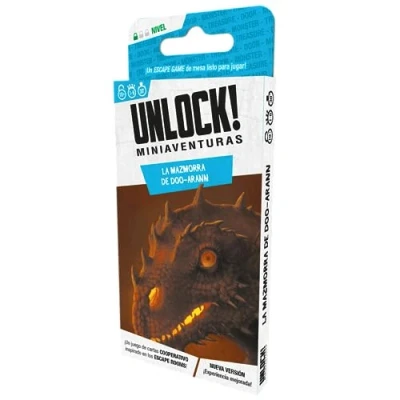 Afbeelding van Unlock! Miniaventures De Dungeon van Doo Arann kaartspel in het Frans